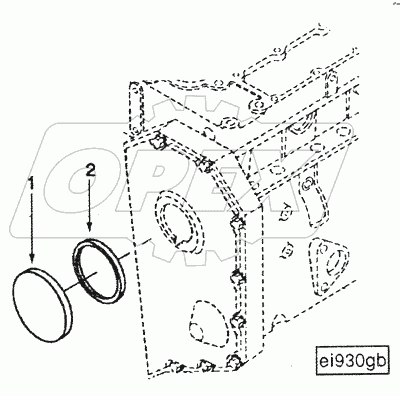 EI9701 Механический привод тахометра